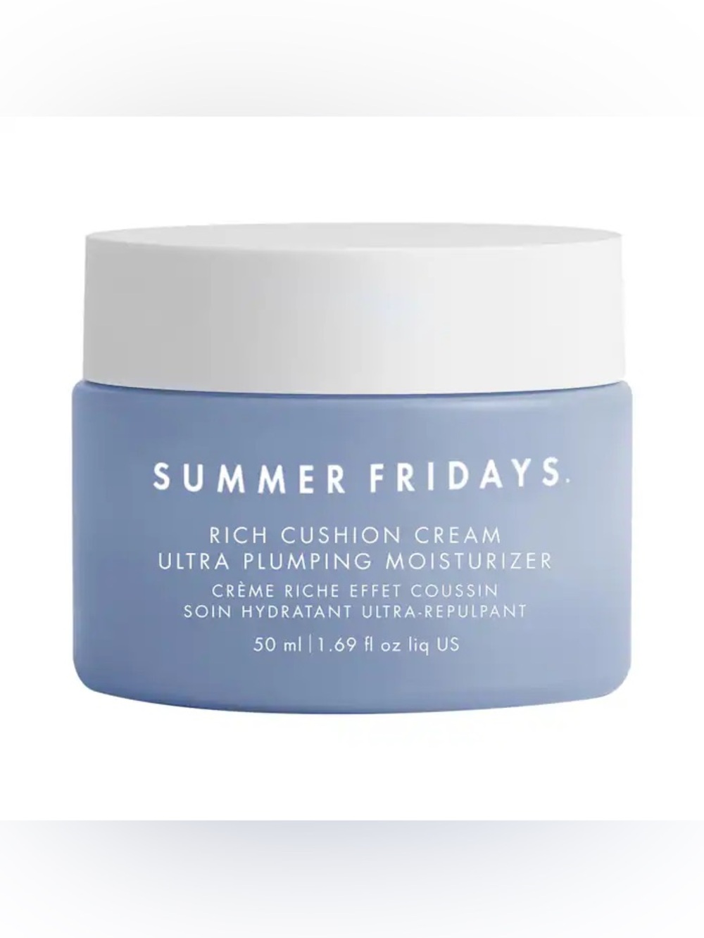 New Summer Fridays Rich Cushion Cream Ultra Plumping Moisturizer